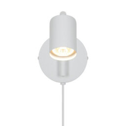 Nordlux Explore Indoor Wall Light White Metal Sensor Gu10 Adjustable Head - Plug In Or Mains Powered , Ip20 - thumbnail 3