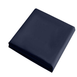 Bedlooms Super King Flat Sheet 100% Egyptian Cotton Bed Sheets 200 Thread Cotton Breathable Hotel Quality Navy Sheet, 270X310Cm