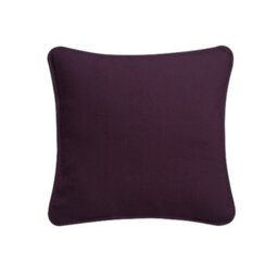 Chilimilii Cushion Covers 100% Cotton Plain Dyed Zip Pipe Edge Home Sofa Decor (50X50 Cm) - thumbnail 2