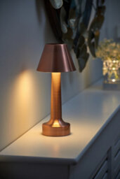 Auraglow Black Rechargeable Colour Changing Led Table Lamp - Remote-Controlled - thumbnail 9