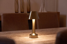 Auraglow Black Rechargeable Colour Changing Led Table Lamp - Remote-Controlled - thumbnail 5