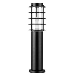 Valuelights Wharf Modern Black Stainless Steel Outdoor Wired Ip44 Garden Post Light