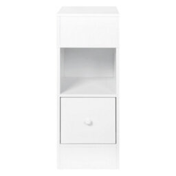 Levede Bedside Tables Modern Nightstand White Storage Drawer Shelf Bedroom - thumbnail 3