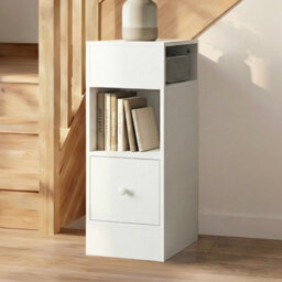 Levede Bedside Tables Modern Nightstand White Storage Drawer Shelf Bedroom - thumbnail 1