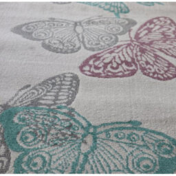 Aspect Furniture Open Butterfly Area Rug In Light Grey Background,60 X 110Cm - thumbnail 5