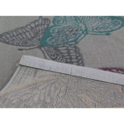 Aspect Furniture Open Butterfly Area Rug In Light Grey Background,60 X 110Cm - thumbnail 3