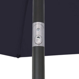Sundaze 2X3M Black Rectangle Garden Parasol Unbrella Outdoor Patio Crank Tilt With Base - thumbnail 5