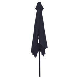 Sundaze 2X3M Black Rectangle Garden Parasol Unbrella Outdoor Patio Crank Tilt With Base - thumbnail 6
