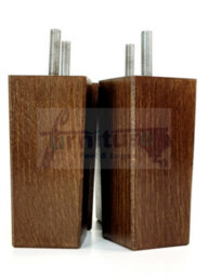 L&F 4X Replacement Furniture Legs Solid Wood 110mm High Sofas Chairs Settee Cabinets Legs M8 Tsp2055 - thumbnail 7