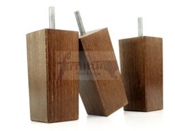 L&F 4X Replacement Furniture Legs Solid Wood 110mm High Sofas Chairs Settee Cabinets Legs M8 Tsp2055 - thumbnail 5