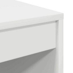 Berkfield Writing Desk White Engineered Wood 60 X 50 X 76 Cm Durable - thumbnail 7