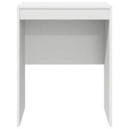 Berkfield Writing Desk White Engineered Wood 60 X 50 X 76 Cm Durable - thumbnail 4