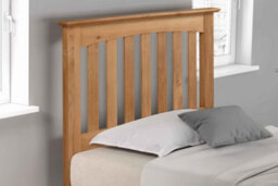 Save On Goods UK 3Ft Single Real Oak,solid,strong,wood Bed Frame.low Foot End Wooden Bedstead - thumbnail 3