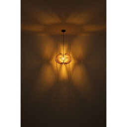 Luminosa Lighting Luminosa Sakura 34Cm Wire Frame Pendant Ceiling Light Matt Black 1X E27 - thumbnail 5