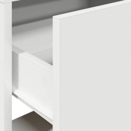 Berkfield Bedside Cabinets With Drawer 2 Pcs White 51X31X47 Cm - thumbnail 9