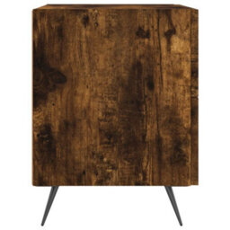 Berkfield Bedside Cabinets 2 Pcs Smoked Oak 40X35X47.5 Cm Engineered Wood - thumbnail 7