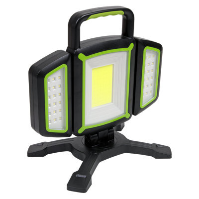 Sealey Rechargeable Flexible Floodlight Torch Lamp 18W Cob & 9W Smd Led Led18Wfl - image 1