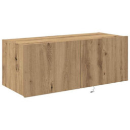 Walplus Tv Wall Cabinet Artisan Oak 80 X 35 X 31 Cm Engineered Wood - thumbnail 5