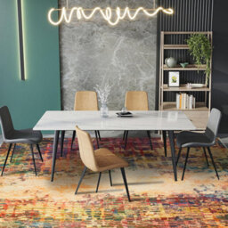 Ameha Modern Abstract Cashmere Rugs Non Slip Area Rug Living Room Bedroom Abstract Pattern Carpets- 120X170 Cm - thumbnail 1