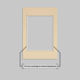 Ak Frames 60X40Cm Ivory Picture Mounts To Fit A3 Aperture Size - Mount Board Only (No Frame Included) - thumbnail 4