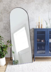Garden Trading Charlcombe Indoor Arched Freestanding Large Mirror 170X60Cm Steel