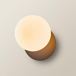 Valuelights Darla Pair Of Navy Frosted Globe Bathroom Wall Lights And Bulbs - thumbnail 4