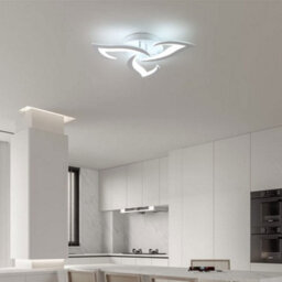 Pheashine Modern Led Ceiling Light 36W 6500K Cool White 52Cm  Acrylic Ceiling Lamp For Bedroom, Living Room, Dining Room - thumbnail 5