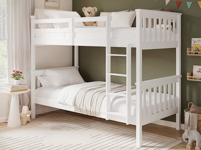Flair Cypress Detachable Bunk Bed White - image 1