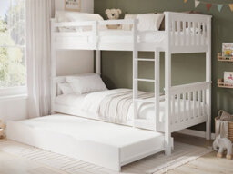 Flair Cypress Detachable Bunk Bed White - thumbnail 3