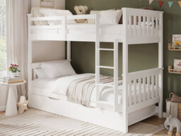 Flair Cypress Detachable Bunk Bed White - thumbnail 4