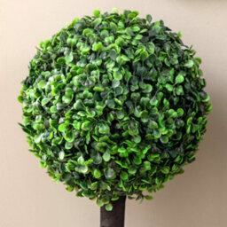 Wyld Haus Losasa Zimo Set Of 2 Artificial Boxwood Ball Trees 60Cm - Indoor Or Outdoor, Uv-Resistant - thumbnail 7