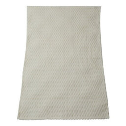 Darphe Beige Washable Foldable Polyester Throw Blanket 230Cm W X 200Cm D