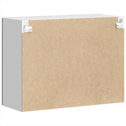 Berkfield Kitchen Wall Cabinet With Glass Door Porto Brown Oak - thumbnail 9