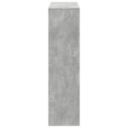 Berkfield Room Divider Concrete Grey 100X33X125.5 Cm Engineered Wood - thumbnail 5