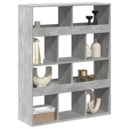 Berkfield Room Divider Concrete Grey 100X33X125.5 Cm Engineered Wood - thumbnail 3