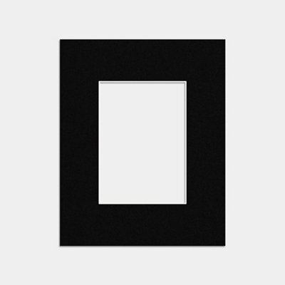 Ak Frames 20X16 Black Picture Mounts To Fit A4 Aperture Size - Mount Board Only (No Frame Included) - image 1