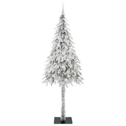 Vidaxl Christmas Tree With 300 Leds White 210 Cm Pe And Steel - thumbnail 4