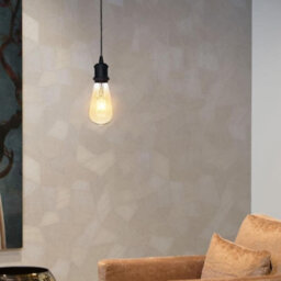 Ledsone Vintage E27 Antique Brass Pendant Light  Metal Ceiling Lamp Holder With Twisted Cable For Restaurant - thumbnail 2