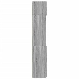 Berkfield Storage Cabinet Grey Sonoma 70X42.5X225 Cm Engineered Wood - thumbnail 7