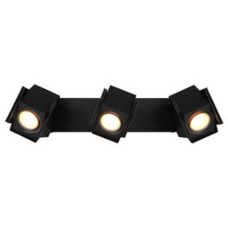 Luminosa Lighting Luminosa Rory Ceiling Spotlight Bar Matt Black 3X Gu10 - thumbnail 4