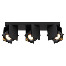 Luminosa Lighting Luminosa Rory Ceiling Spotlight Bar Matt Black 3X Gu10 - thumbnail 3