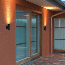 Long Life Lamps Company Single Outdoor Wall Light Black Stainless Steel Ip65 Zlc076B - thumbnail 9