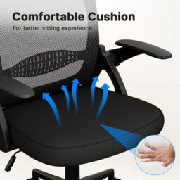 Home Office Chair Ergonomic Desk Chair Swivel Computer Chair - thumbnail 3