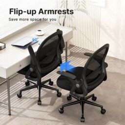 Home Office Chair Ergonomic Desk Chair Swivel Computer Chair - thumbnail 4
