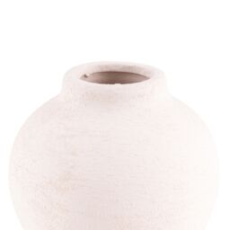 Candlelight Small Beige Matt Ceramic Plain Bud Vase, (H)10.3Cm - thumbnail 4