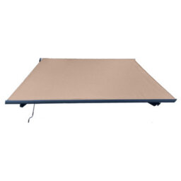 Jack Stonehouse 3 X 2.5M Electric Awning With Led Lights - Aluminium Frame Retractable Sun Shade Canopy For Garden Patio Door Window - Taupe Beige - thumbnail 9