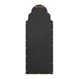 Furniturebox Uk Hima Gold Metal Moroccan Arch Wall Mirror - thumbnail 5