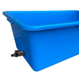 Cost Wise Dog Bath Tub 90L Capacity With Drain Tap (Fits Spaniel Size Dog) Available With Stand Or Freestanding Pink,blue Or Black (Blue Wit - thumbnail 7
