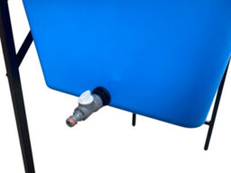 Cost Wise Dog Bath Tub 90L Capacity With Drain Tap (Fits Spaniel Size Dog) Available With Stand Or Freestanding Pink,blue Or Black (Blue Wit - thumbnail 3