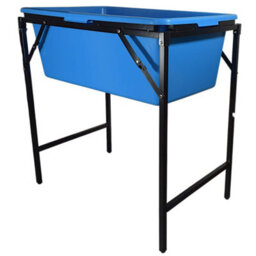 Cost Wise Dog Bath Tub 90L Capacity With Drain Tap (Fits Spaniel Size Dog) Available With Stand Or Freestanding Pink,blue Or Black (Blue Wit - thumbnail 9